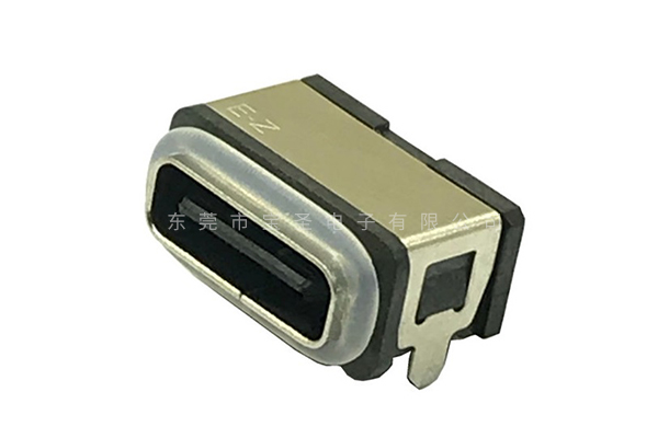 防水TYPE C 板上 6PIN BS-USBC-1228 防水TYPE C 板上 6PIN BS-USBC-1228